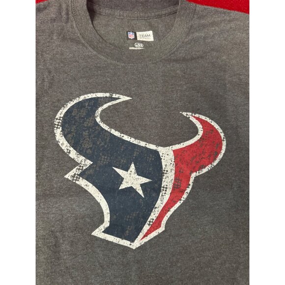 NFL Team Apparel Houston‎ Texans T-Shirt  Size L  Gray - Picture 5 of 7